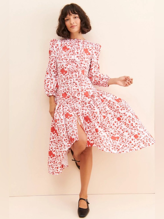 Naya Rea Dresses & Skirts - Anthropologie Naya Rae Anni Tie Front Dress size 6